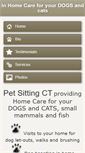 Mobile Screenshot of petsittingct.com